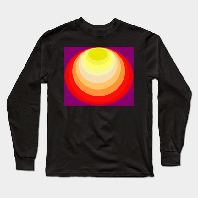 Lime Sunrise Long Sleeve T-Shirt by Goodlucklara